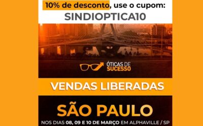 Participe do evento “Óticas de Sucesso com Thiago Salvador” e aumente o faturamento da sua Ótica