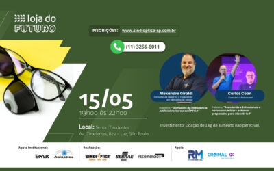 Evento: LOJA DO FUTURO – O impacto da Inteligência Artificial no Varejo de Ópticas