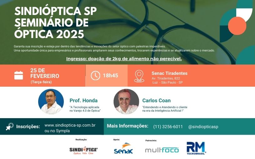 Seminário de Óptica 2025 – Senac Tiradentes