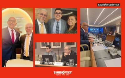 SindiópticaSP participa de reunião da CBÓPTICA na CNC no Rio de Janeiro