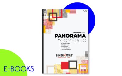 Já está disponível o eBook “Panorama do Comércio – 1º Trimestre de 2025”!