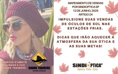 Mapeamento de Vendas l 24º Artigo – Impulsione suas vendas de óculos de sol nas estações frias