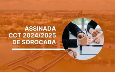 SINDIÓPTICA-SP ASSINA CONVENÇÃO COLETIVA  2024/2025 COM OS COMERCIÁRIOS DE SOROCABA