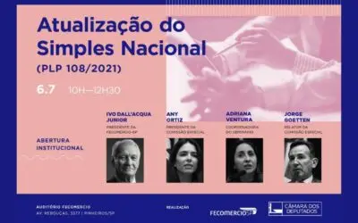 Atualização do Simples Nacional [PLP 108/2021] – Evento 6 de julho de 2026