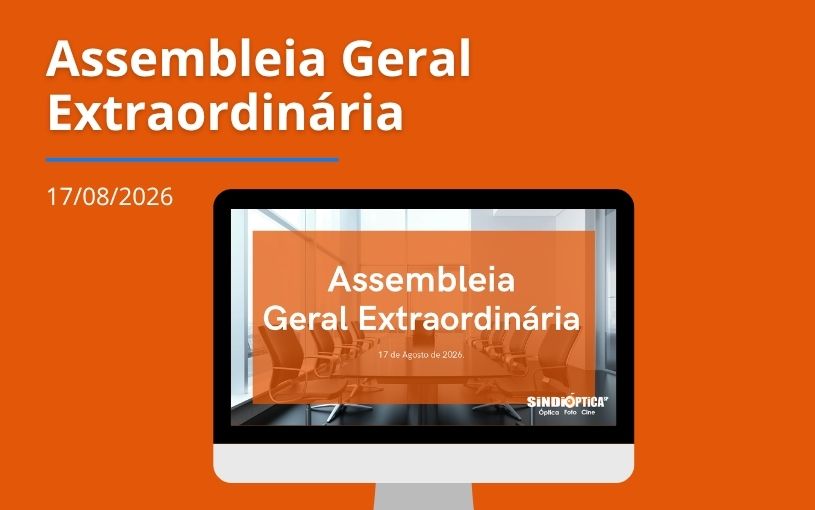 Assembleia Geral Extraordinária do SindiópticaSP aprova pautas para negociações coletivas 2026/2027