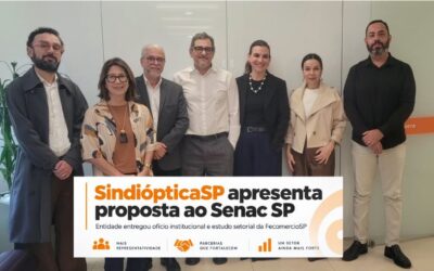 SindiópticaSP apresenta ao Senac São Paulo proposta para estudo de Graduação em Óptica e Optometria