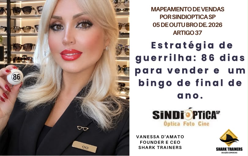 Mapeamento de Vendas l 37º Artigo – Estratégia de guerrilha: 86 dias para vender e um bingo de final de ano